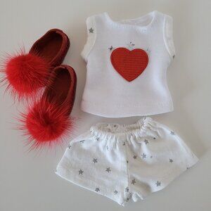 32cm Paola Reina Las Amigas Doll PJ's & Slippers Set